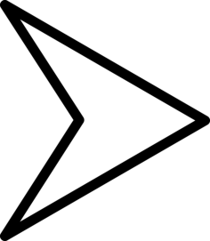 Right Arrow Outline Line Tracing Svg Vector, Free Vectors File